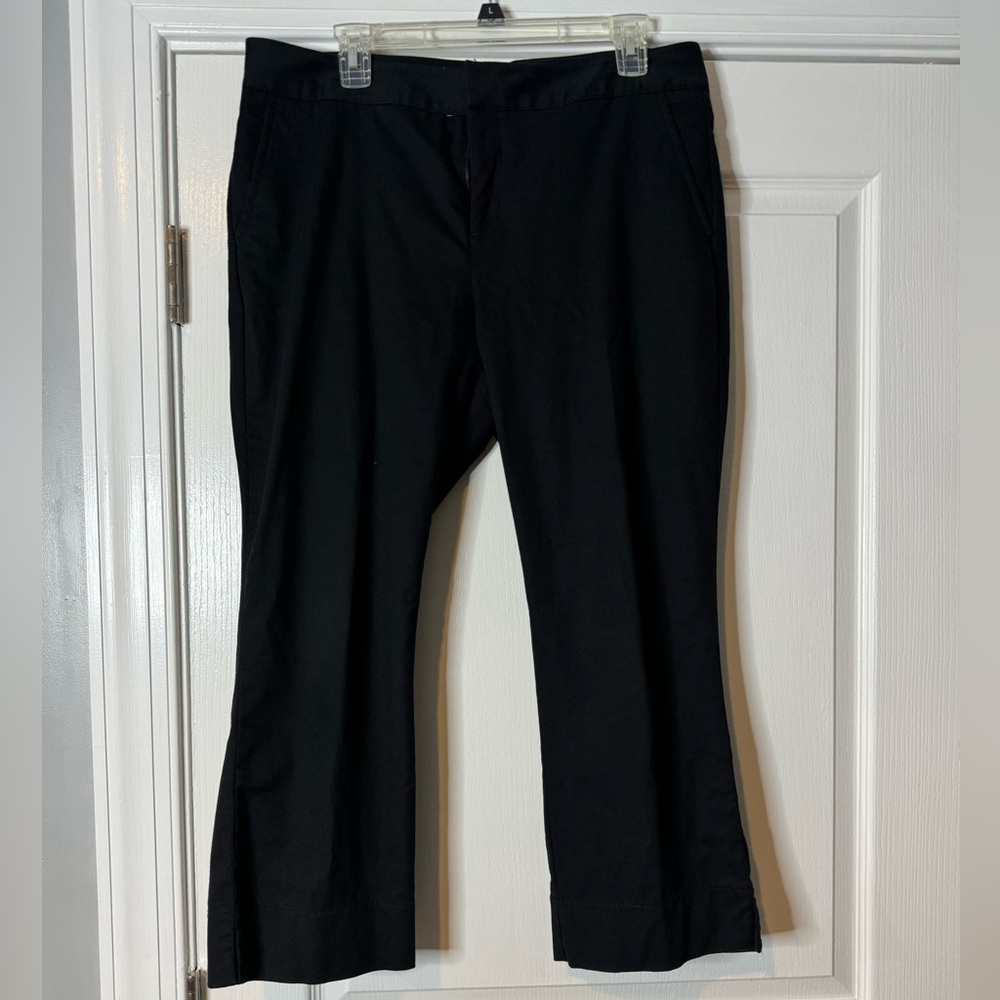 Dockers capris black pants, size 14.